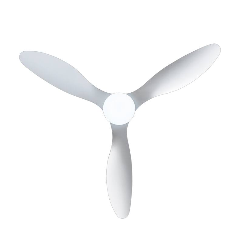 42/52 -inch Black LED Ceiling Fan with Lights Remote(3-Blade)