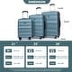 preview thumbnail 39 of 104, Expandable Luggage Sets 3 Piece, Hard Shell Carry on Suitcase with Spinner Wheels and TSA Lock, Travel Lightweight Luggage Set