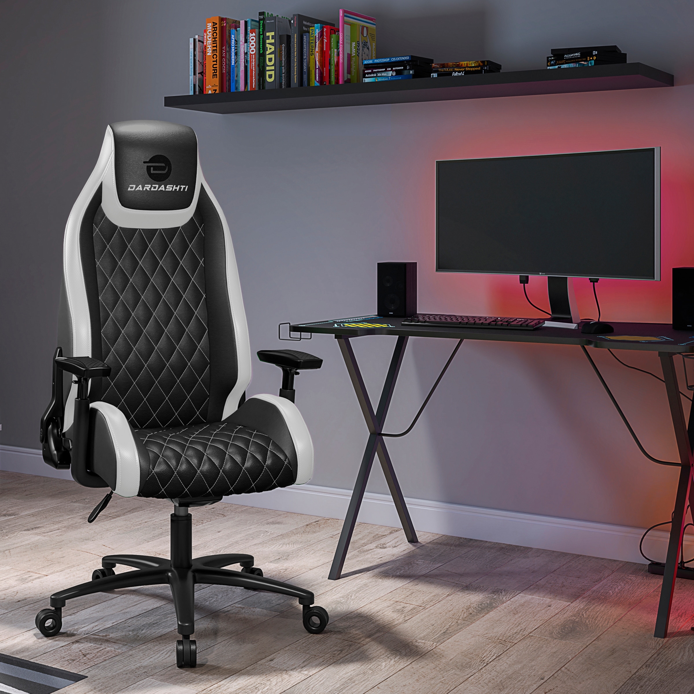 Office chair on sale white colour