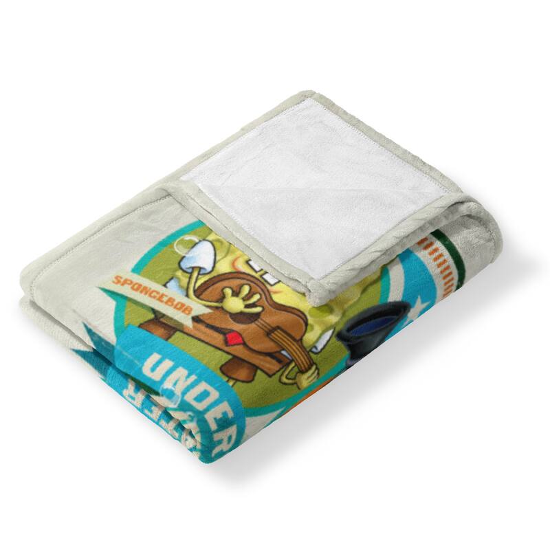 Nickelodeon Spongebob Squarepants Silk Touch Throw Blanket