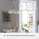 preview thumbnail 8 of 17, Hunter Devon Park 6-Light Chandelier - Dining Room, Entry - Wagon Wheel, Rustic, Farmhouse