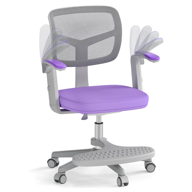 Costway Kids Desk Chair Children Study Chair with Adjustable Height, - See Details