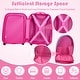 preview thumbnail 25 of 50, 2 Pieces 12 Inch 16 Inch Kids Luggage Set with Backpack and Suitcase for Travel - 18" x 12" x 8.5" (L x W x H)