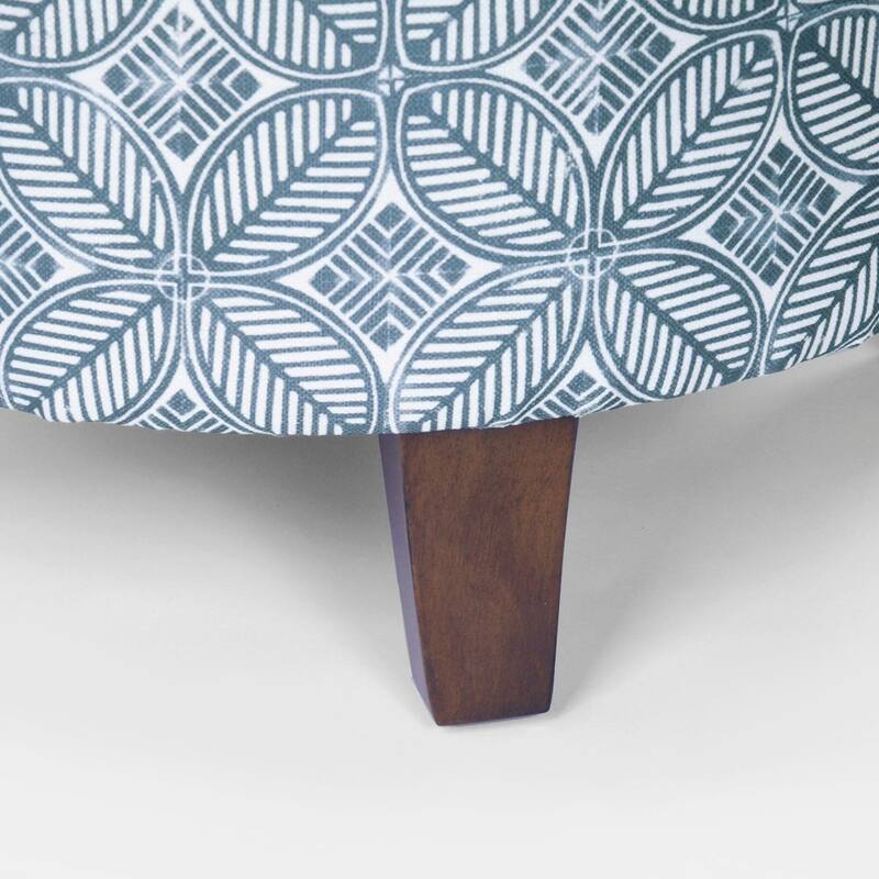 Carson Carrington Hnifsdalur Round Storage Ottoman