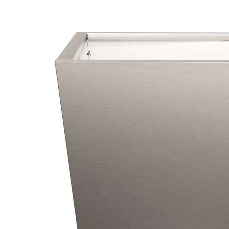 vidaXL Garden Planters Outdoor Flower Pot Patio Raised Bed Planter Box Steel