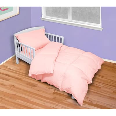 St. James Home 4 Piece Cotton Toddler Comforter Set