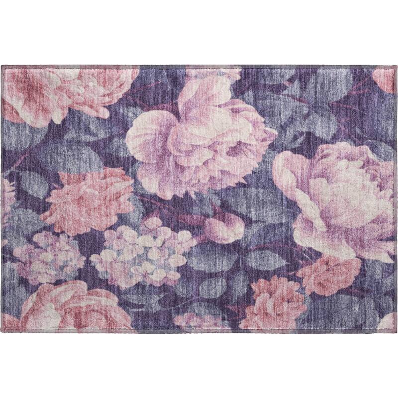 Premium Washable Super Soft Floral Mayfield Rug