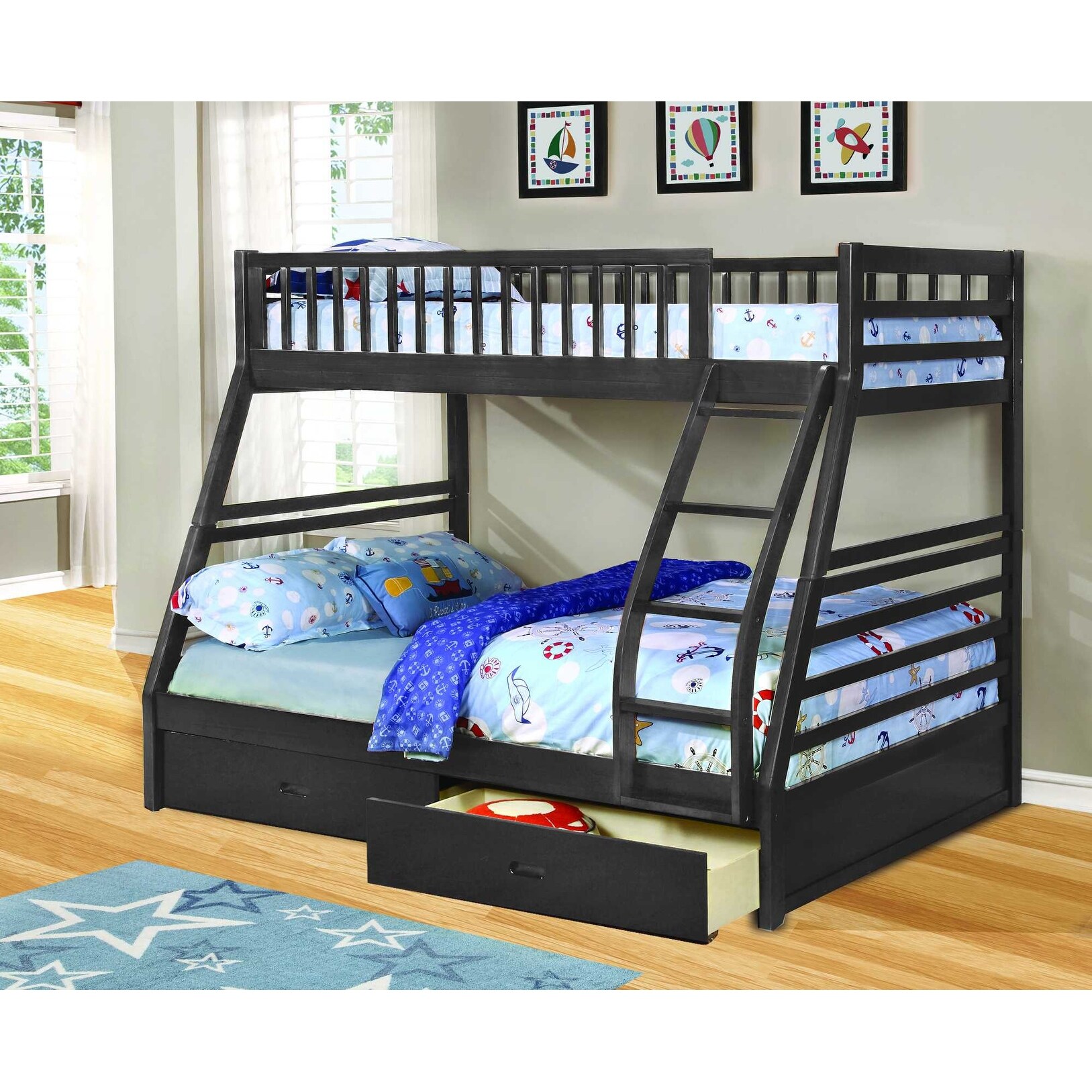 full size double bunk beds