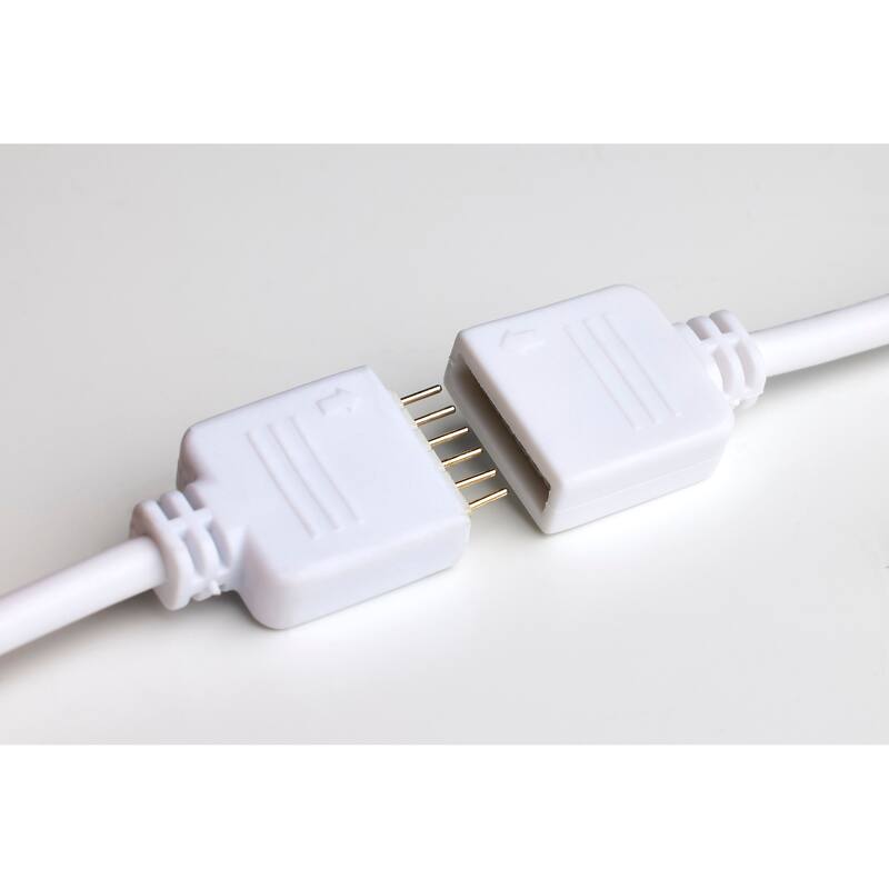 Dimension Plus Tape light strip 16 ft. RGB plus Tunable White Plug connection Starfish IOT Capable IR Remote Included