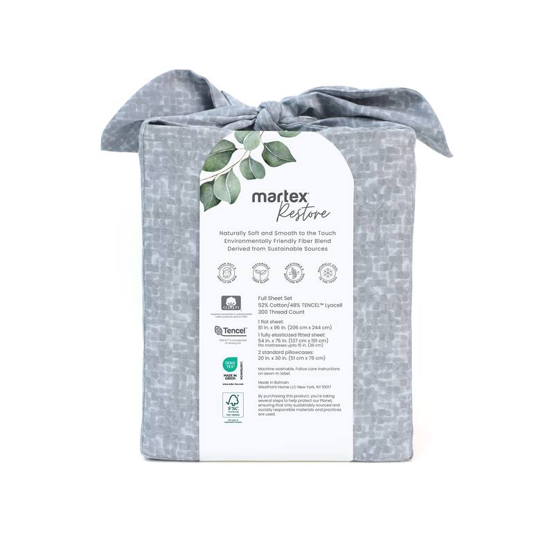 Martex Restore 300 Thread Count Sheet Set