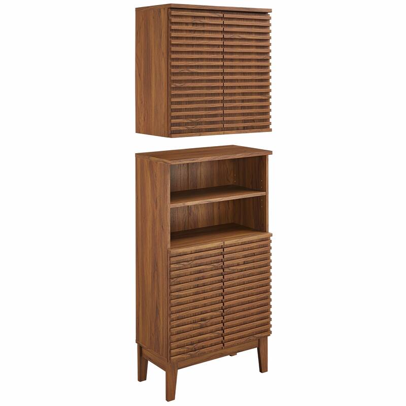 Render Bathroom Cabinet Set