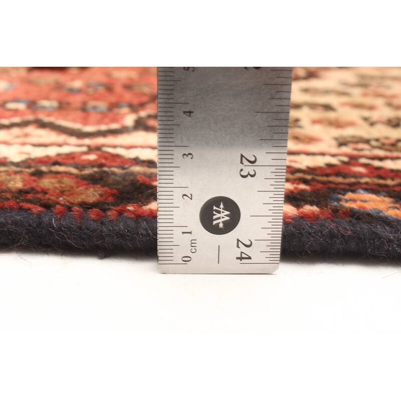 ECARPETGALLERY Hand-knotted Andelz Dark Red Wool Rug - 3'10 x 6'1