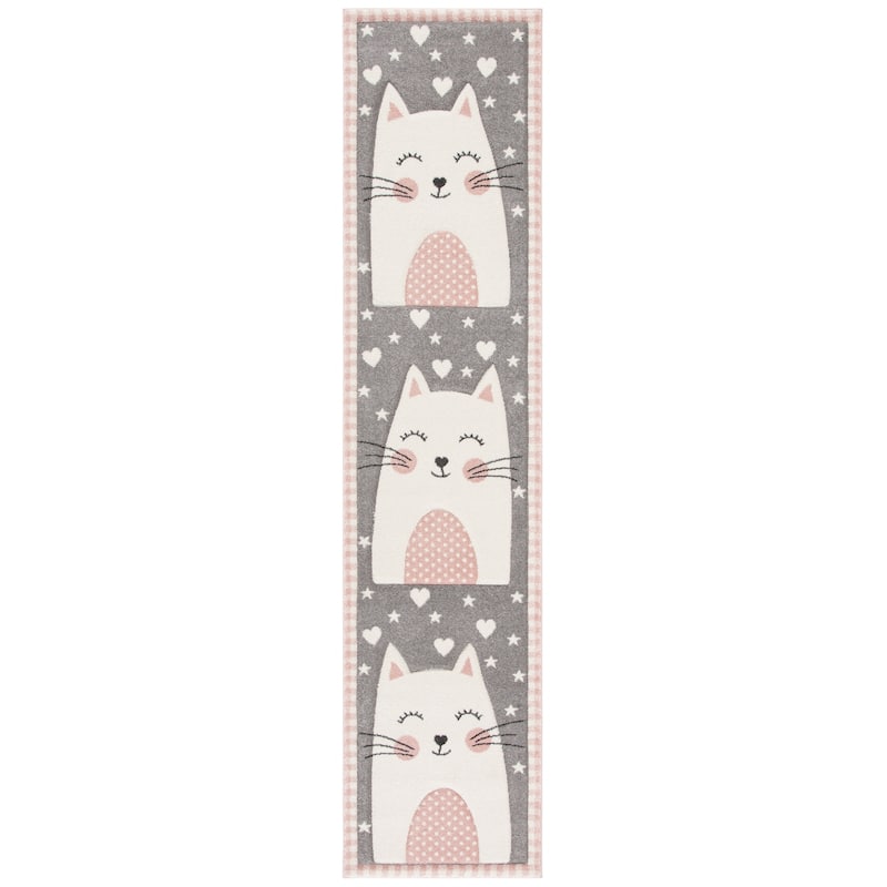 SAFAVIEH Carousel Kids Yuha Cat Rug