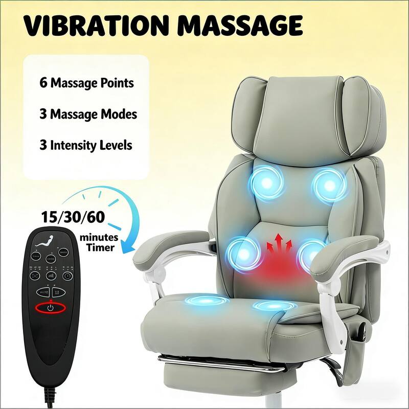 Soft Computer Chair, Massage Chair, High Back Chair, Office Chair