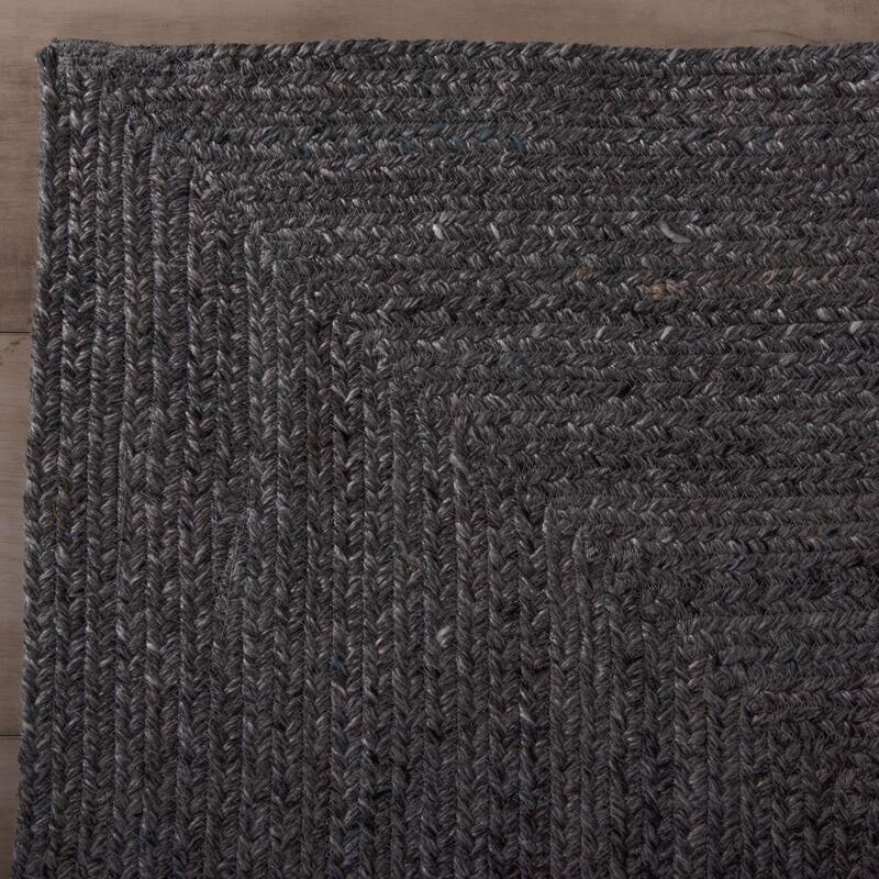 Alora Decor Breeze Hand Woven Geometric Solid Color Rug