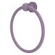 preview thumbnail 17 of 27, Allied Brass Mambo Collection Towel Ring Lavender