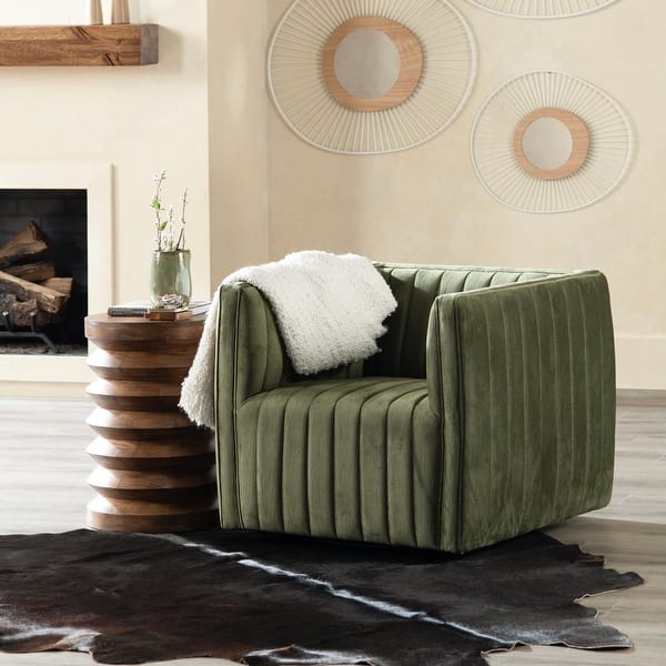 slide 2 of 7, Draper Accent Chair Green