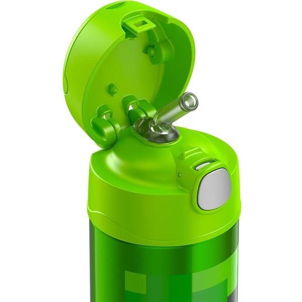 Thermos Funtainer Minecraft Insulated Bottle With Straw Green 12 Ounces Green 12 Ounces Overstock Thermos Funtainer Minecraft Insulated Bottle With Straw Green 12 Ounces Green 12 Ounces Overstock