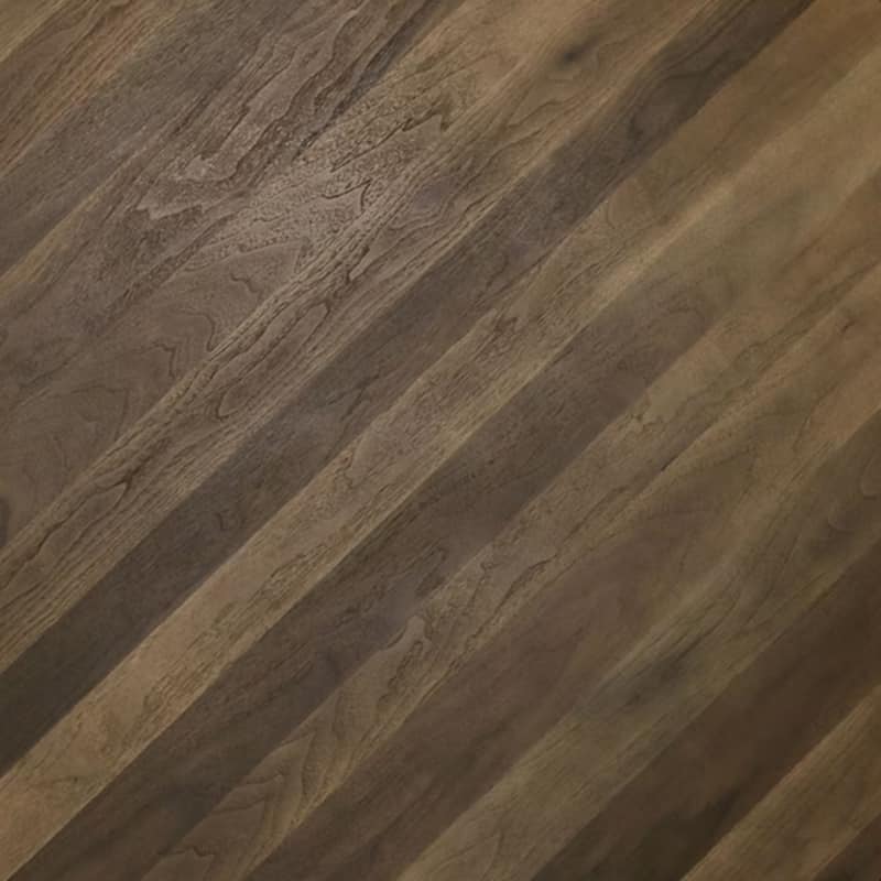 Mexo Dining Table, 53 Inch Round, Walnut Brown Pedestal Base - Walnut Brown