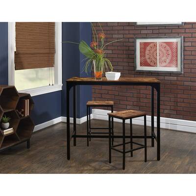 VEIKOUS 47'' Industrial High Bar Dining Table