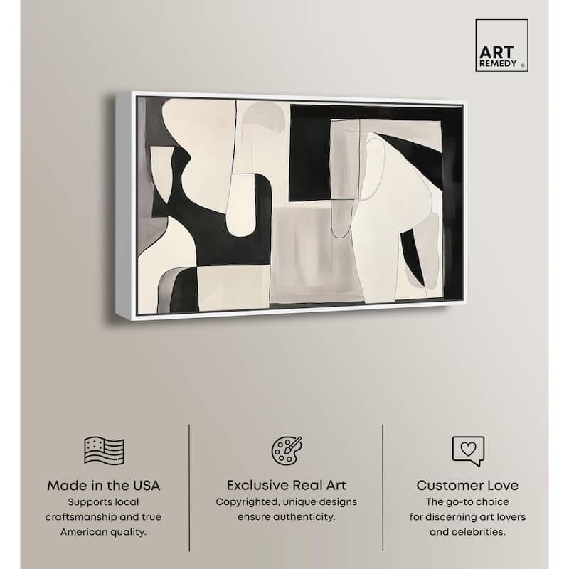 Shadow Play I Canvas by Art Remedy