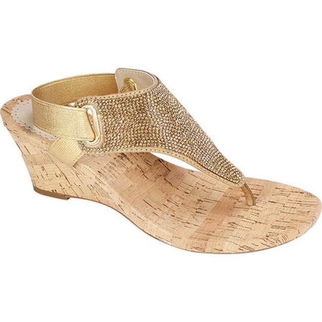 white mountain sparkle sandals