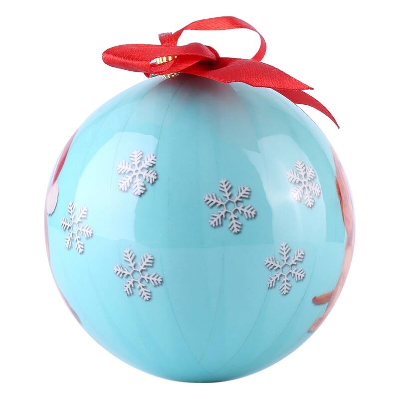 Labrador Puppy Dog Christmas Ball Ornament