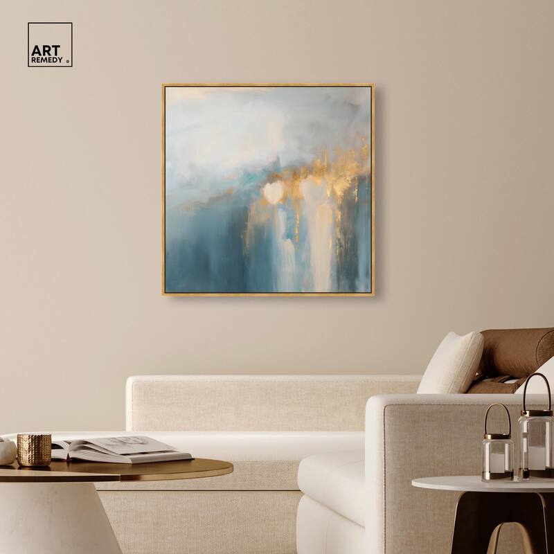 Golden Tears II Canvas by Art Remedy