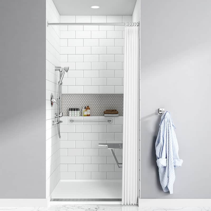 American Standard Townsend 38" x 38" Square Shower Base with Single