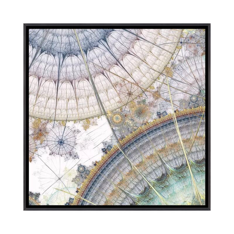 iCanvas "Clockworks I" by James Burghardt Framed - Ebony - 37x37