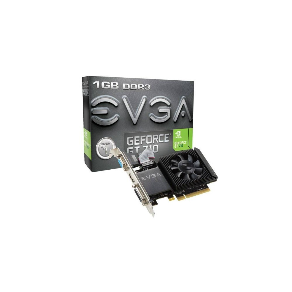 EVGA GT 710 1GB DDR3 64bit Single Slot, Low Profile 01G-P3-2711-KR
