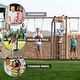 preview thumbnail 7 of 8, Lifetime Double Adventure Tower with Monkey Bars