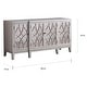 preview thumbnail 5 of 3, Best Master Furniture Antique Beige Mirrored Side Board