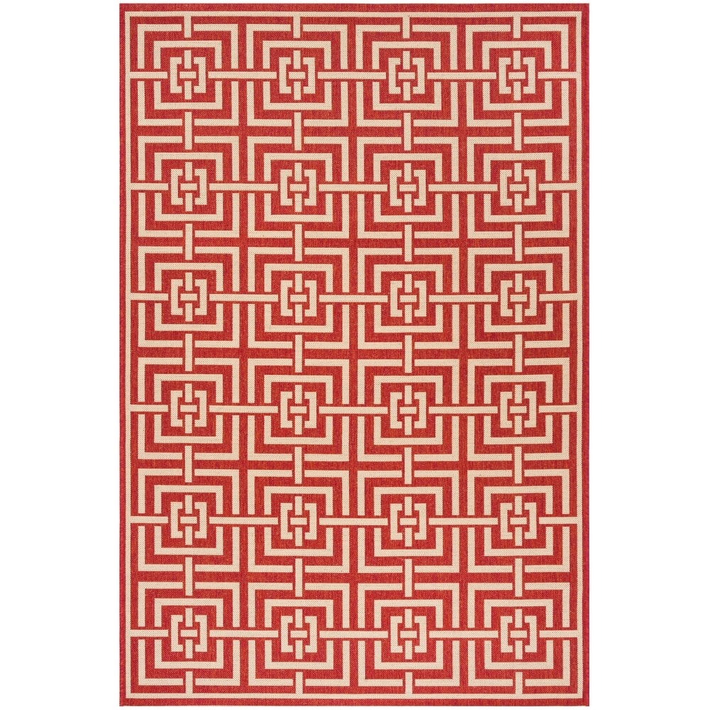 SAFAVIEH Beach House Eliverta Indoor/ Outdoor Waterproof Patio Backyard Rug