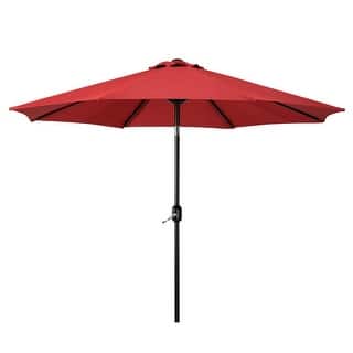 classic cast iron patio umbrella base Sunnydaze Decor 18" Cast Iron Outdoor Patio Umbrella Base