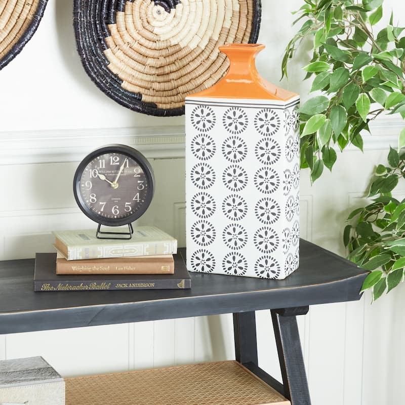 White Stoneware Transitional Vase