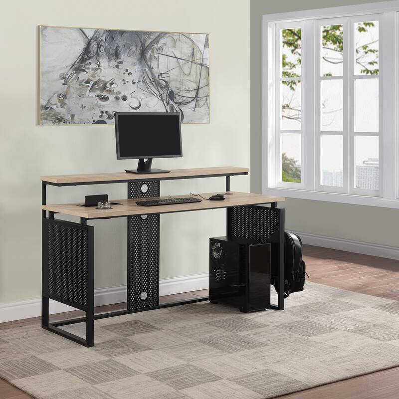 ACE 60" Desk with Hutch Shelf