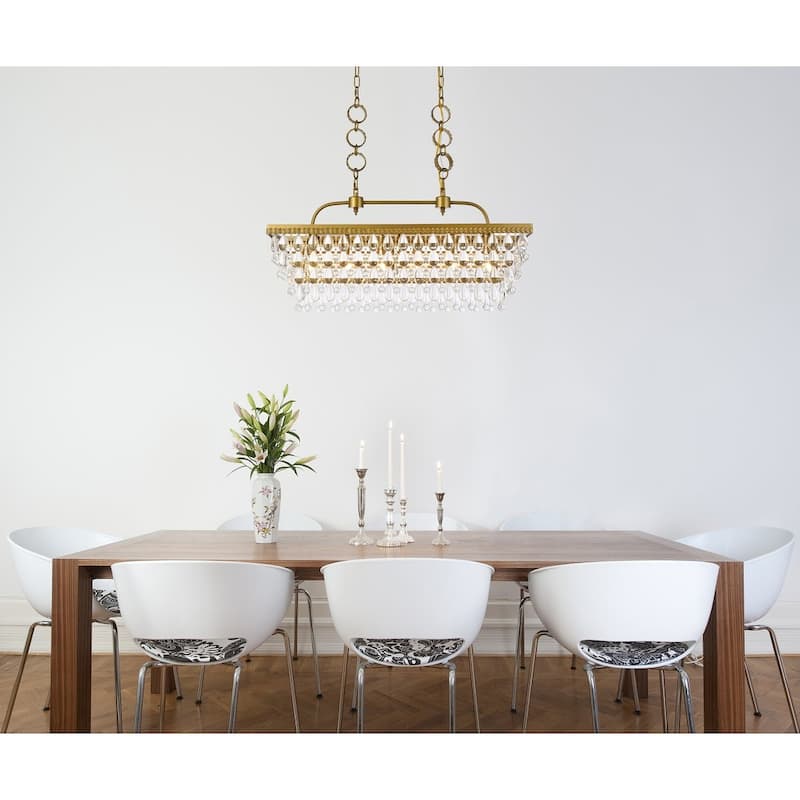 Nasir 32 inch Rectangle Pendant - N/A