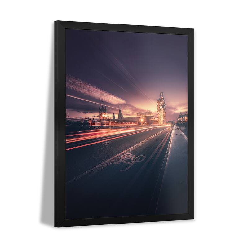 Big Ben Classic View Premium Framed Poster by David George