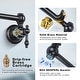 preview thumbnail 59 of 59, WOWOW Wall Mounted Pot Filler Faucet with Double Joints