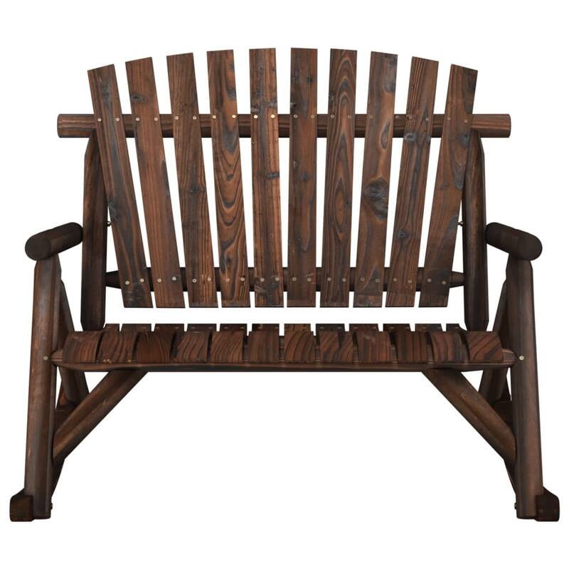 vidaXL Patio Chair 26.8"x33.9"x40.6" Solid Wood Spruce