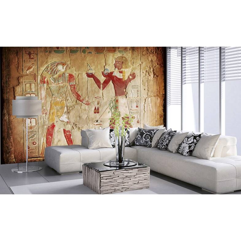 Dimex Egypt Painting Wall Mural - 98.4in x 147.6in x 0.025in