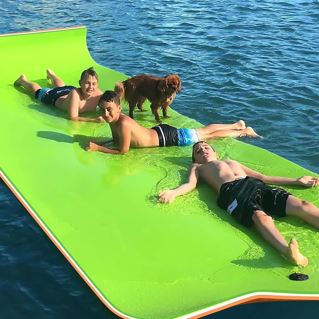 Lily Pad Floating Water Mat 3 Layer for Water Recreation and Relaxing