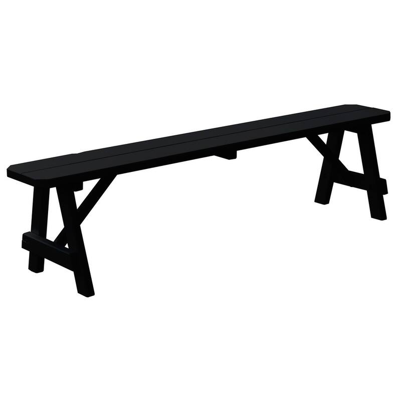 Pine 6' Traditional Bench