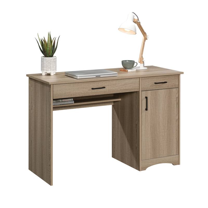 Wood Computer Desk with Multifunctional Storage