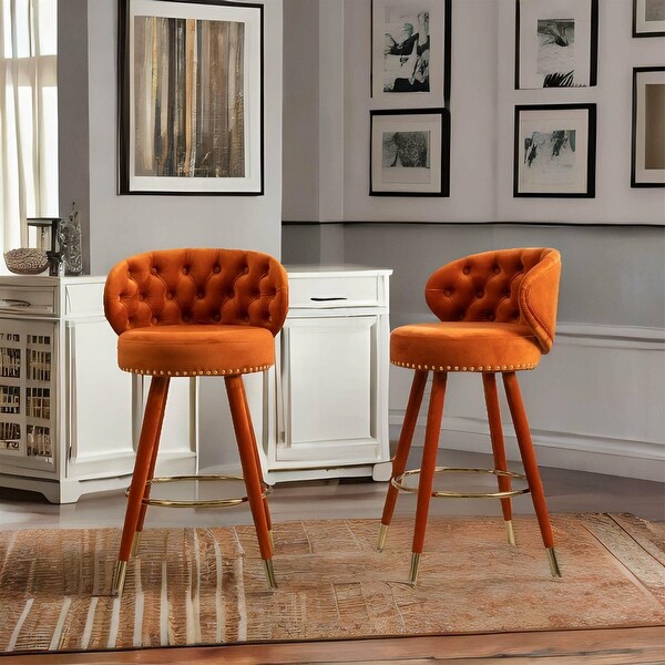 Counter Height Bar Stools for Kitchen Counter Set of 2 Bed