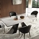 preview thumbnail 18 of 26, 110.23'' Extendable Rectangular Sintered Stone Dining Table For 8 -10 People