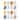 Hudson Baby Cotton Rich Baby Terry Socks 16-Pack, Soft Earth Tone Stripes