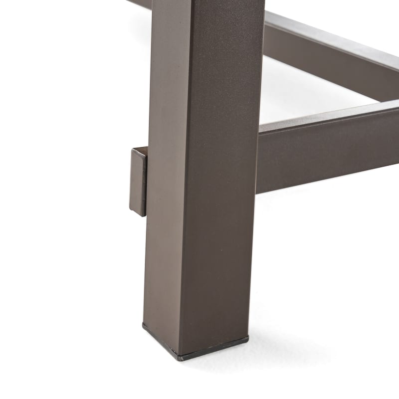 Beachview Outdoor 8 Seater Acacia Wood Dining Set by Christopher Knight Home