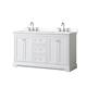 Option White / White Quartz Top / Polished Chrome